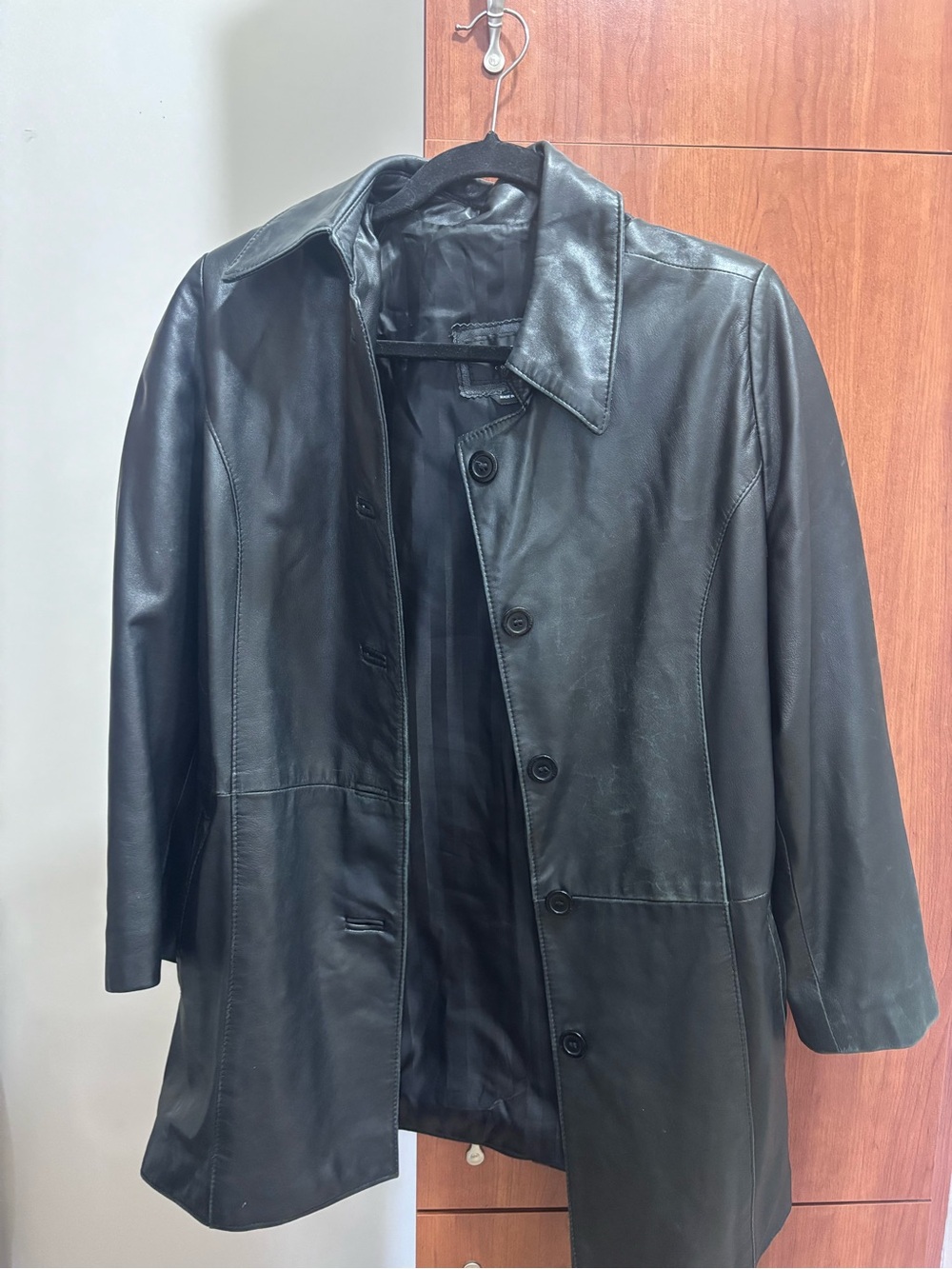 Leather jacket